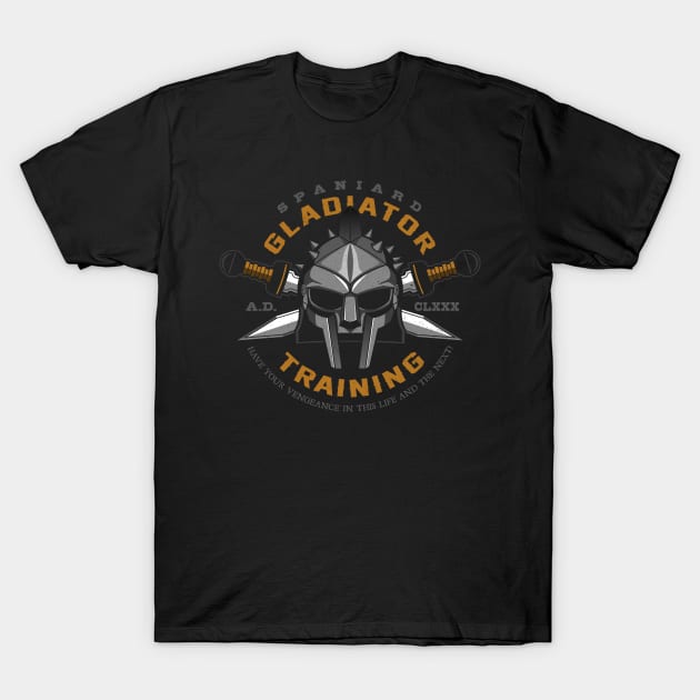 Spaniard Gladiator Training T-Shirt by RyanAstle